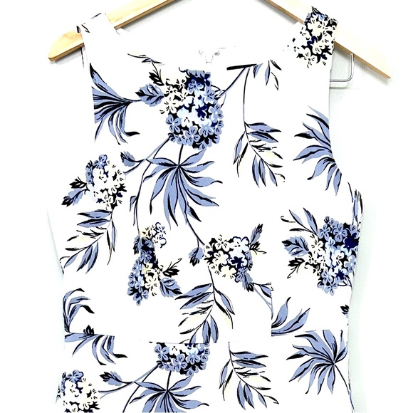 NWTO Ann Taylor Factory White Floral Sheath Dress Size 10 (fits like an 8) - Picture 2 of 9